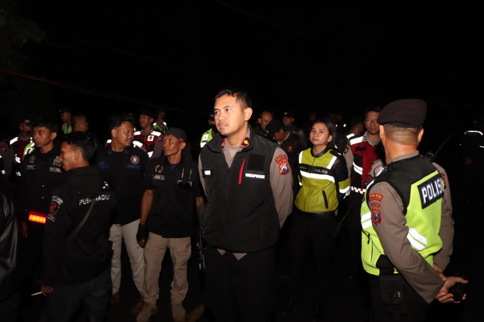 Pengamanan Pengesahan Warga Baru PSHT Berlangsung Aman dan Kondusif