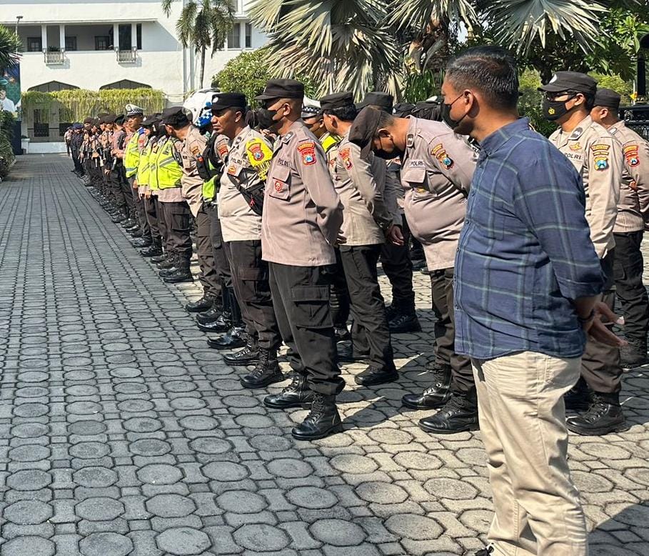 Polrestabes Terjunkan Ribuan Pasukan Antisipasi Pengesahan PSHT