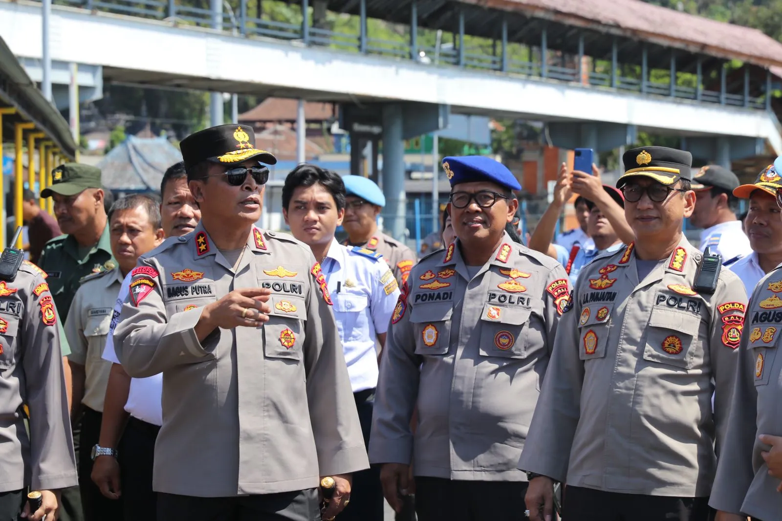 Jelang Hari Raya Galungan dan Kuningan Kapolda Bali Tinjau Situasi Kamtibmas Wilkum Polda Bali