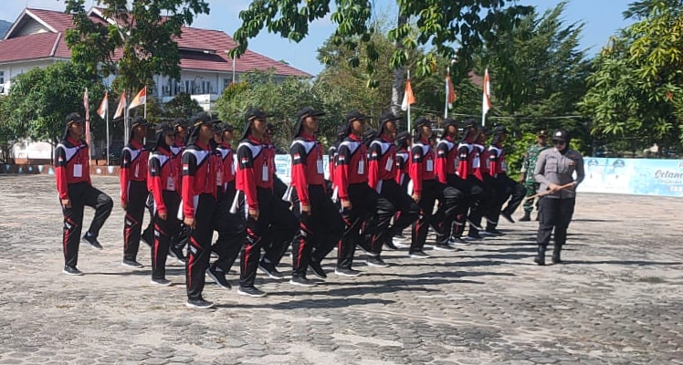 Jelang 17 Agustus 2023,Disporapar Kayong Utara Siapkan Paskibraka Tangguh