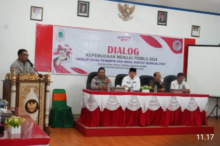 Wakil Bupati Kapuas Hulu Menghadiri Dialog Kepemudaan Yang di Selenggarakan (IP2SB)