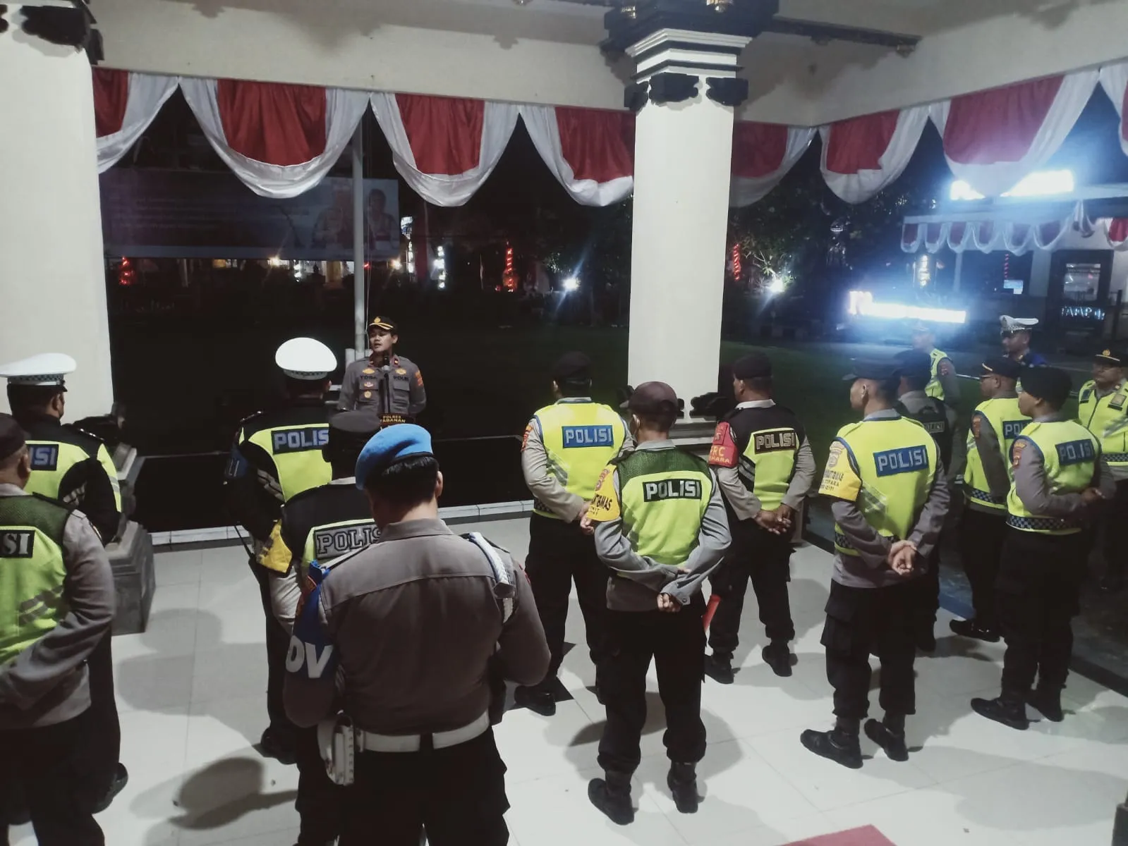 Polres Tabanan Siagakan 28 Personil Dalam Antisipasi Trek Trekan di Malam Minggu