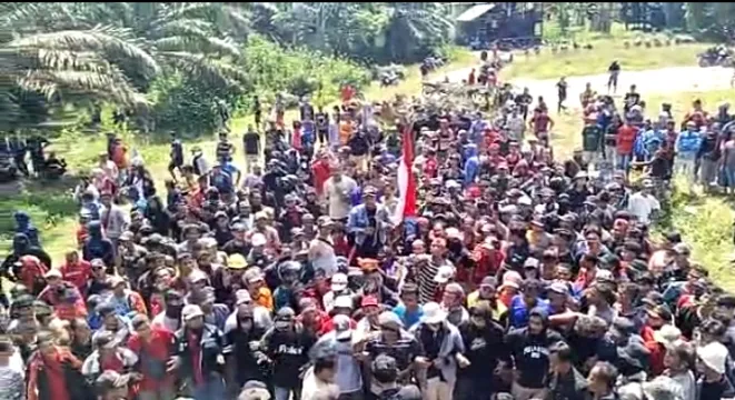 Surat Mogok kerja Aksi Damai di Kantor Besar Ledo Lestari, Berujung Demo Penutupan Operasional Perusahaan