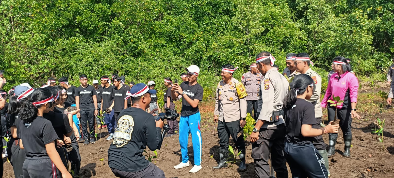 Apel Polri Lestarikan Penghijauan Sejak Dini Sukses Virtual Seluruh Indonesia