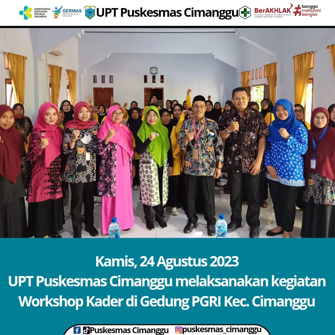 Dinkes Pandeglang Gelar Workshop Kader Posyandu di Kecamatan Cimanggu dan Sumur