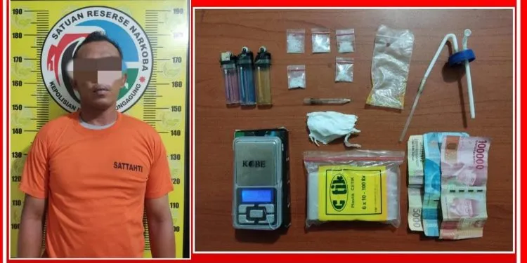 Warga Bangoan Edarkan Barang Haram Diamankan Satresnarkoba Polres Tulungagung