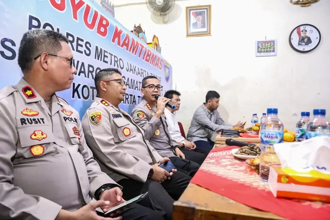 Polres Metro Jakarta Timur Rembug Warga Bahas Aksi Tawuran
