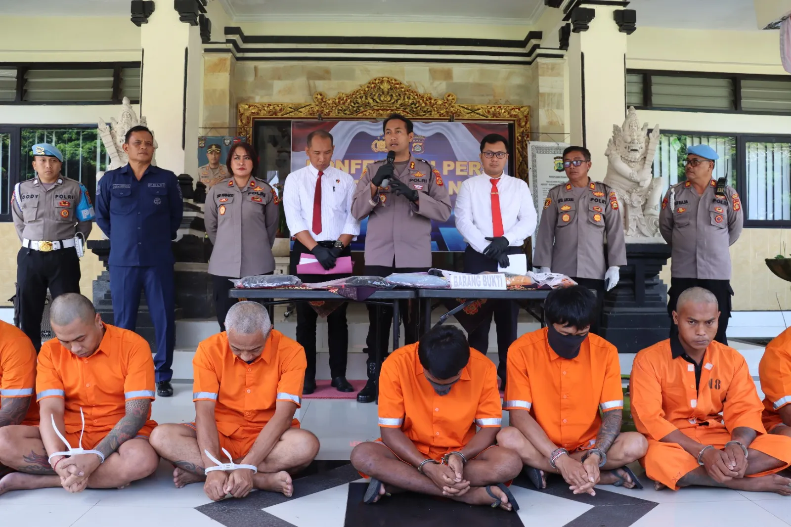 Ops Pekat Polres Tabanan Berhasil Ungkap 8 Kasus Tindak Pidana