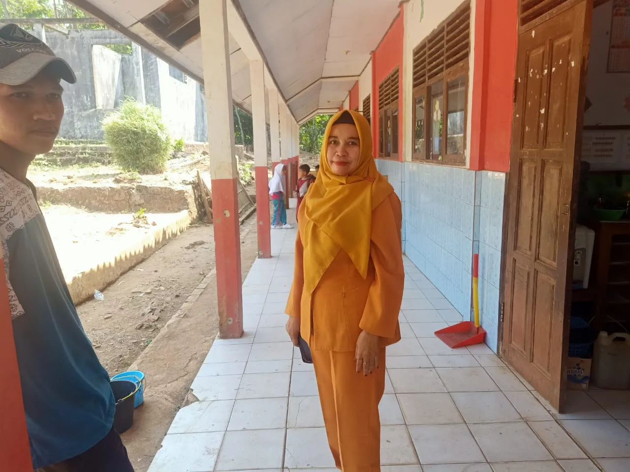 Silaturahmi Awak Media Disambut Baik SDN " Cimanggu 3