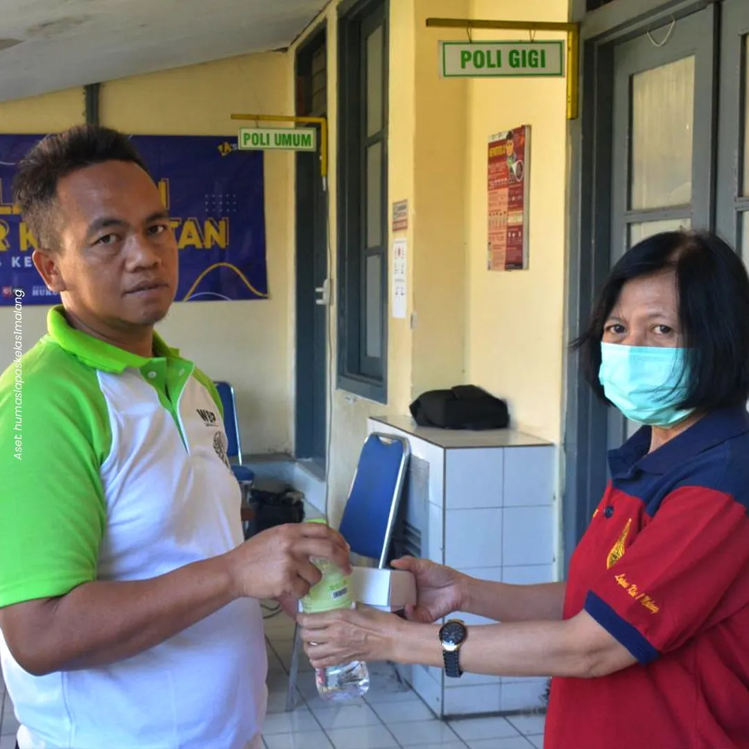 Berikan Pelatihan Kesehatan, Lapas Kelas I Malang Optimalkan Pelayanan