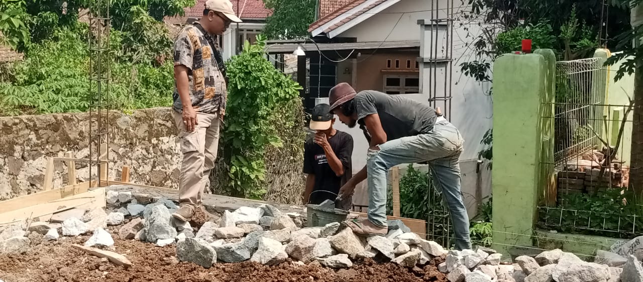 Pembangunan Ruang Kelas Baru TK Negeri Salmin Sudah Terlaksana Dalam Tahap Pengerjaan