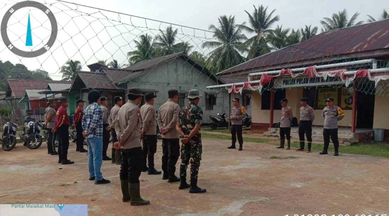 Apel Kesiapan Pemadaman Api di Kecamatan Pulau Maya Kabupaten Kayong Utara