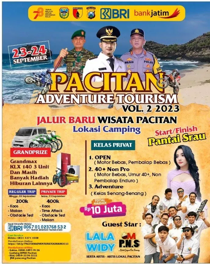 Adventure Toursm Cara Polres Pacitan Angkat Ekonomi dan Kenalkan Wisata Go Internasional