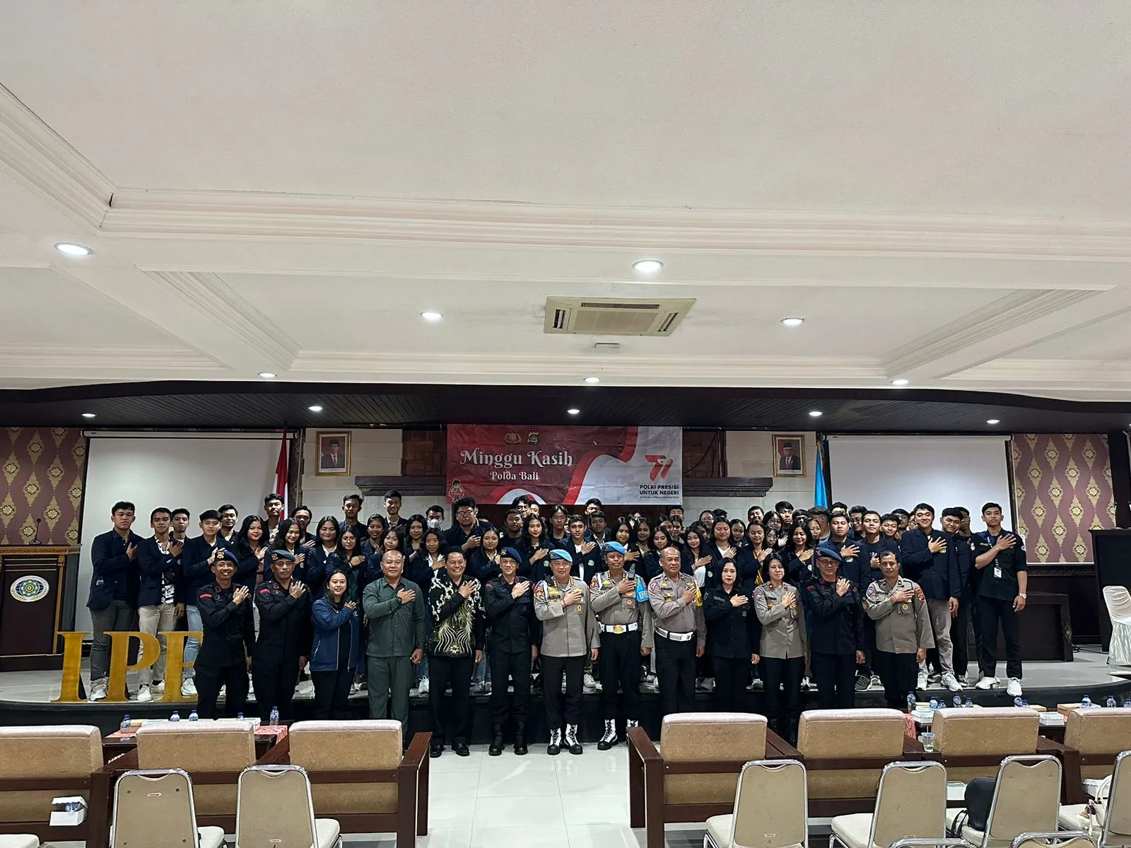 Gelar Minggu Kasih, Polda Bali Beri Penyuluhan Tangkal Radikalisme