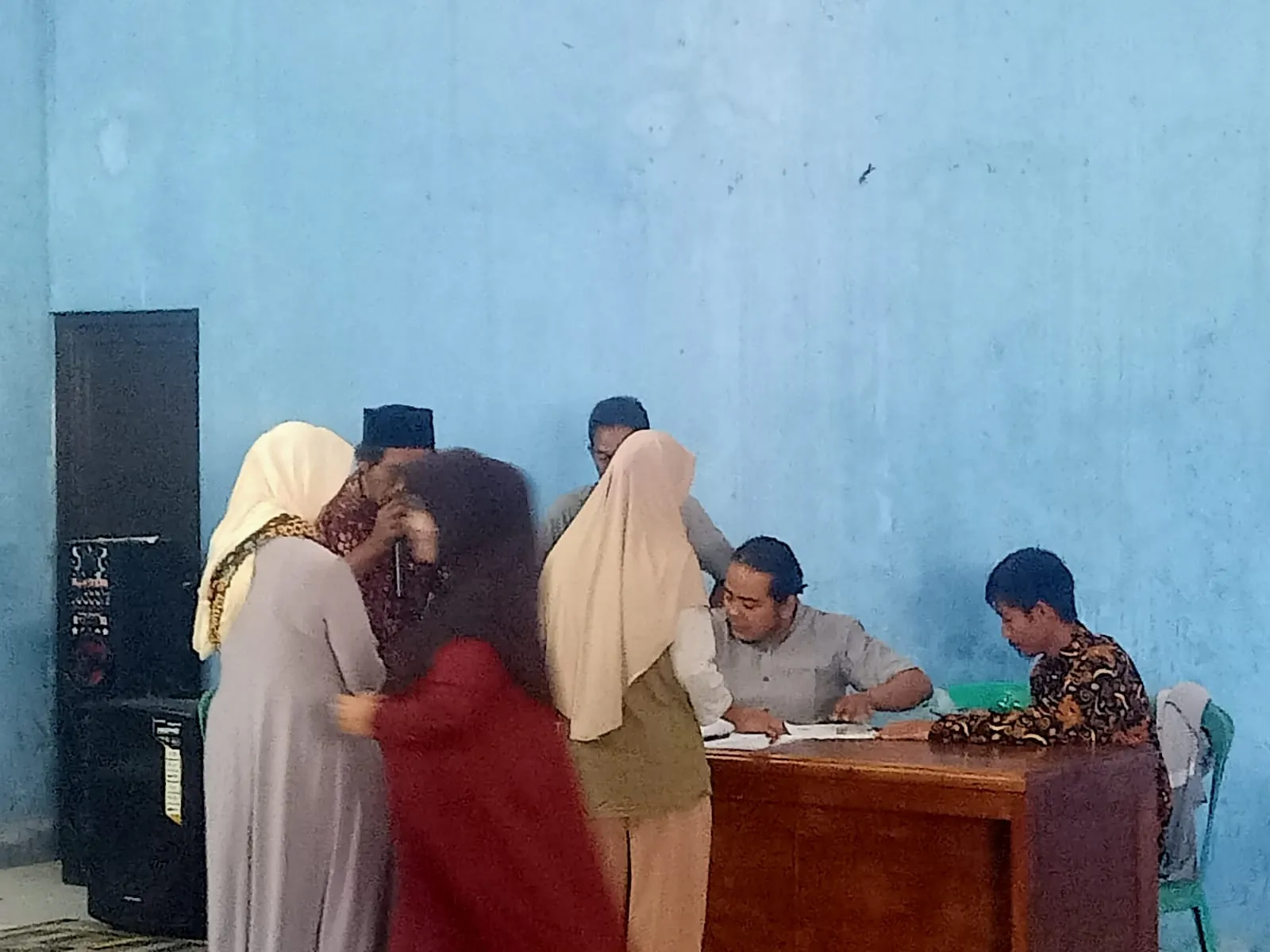 7 Desa Se'kecamatan Serempak Adakan Penyaluran BPNT dan PKH Tahap 3 Tahun 2023