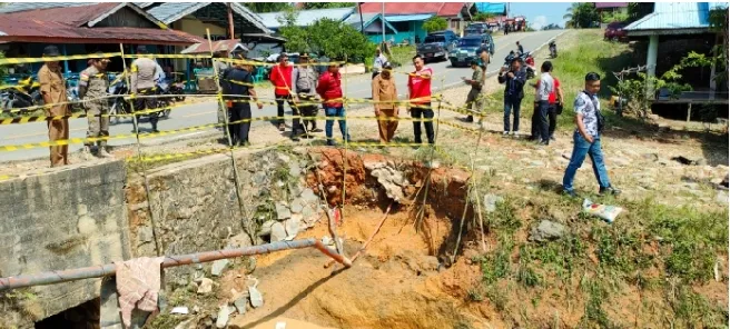 Banjir Bandang dan Longsor Melanda Desa Sungai Besar dan Desa Riam Piyang