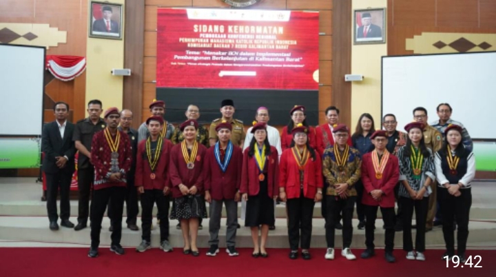 Wabup Kapuas Hulu Buka Konferensi Study Regional PMKRI Regio Kalbar VII