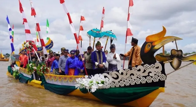 Bupati Kapuas Hulu Menghadiri Peringatan Hari Jadi Kerajaan Jongkong ke-223 Tahun