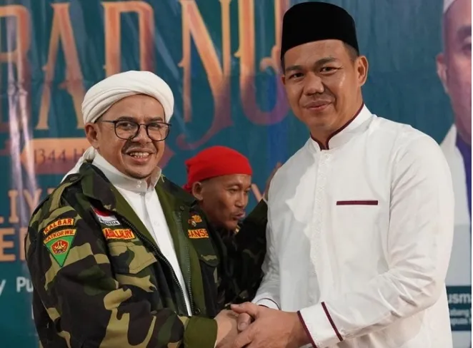 Fransiskus Diaan Menghadiri Puncak Peringatan Satu Abad Nahdlatul Ulama