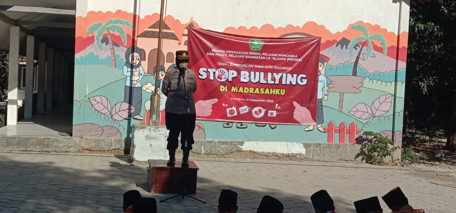 Polres Nganjuk Turunkan Tim Penyuluh Cegah Bullying di Kalangan Pelajar