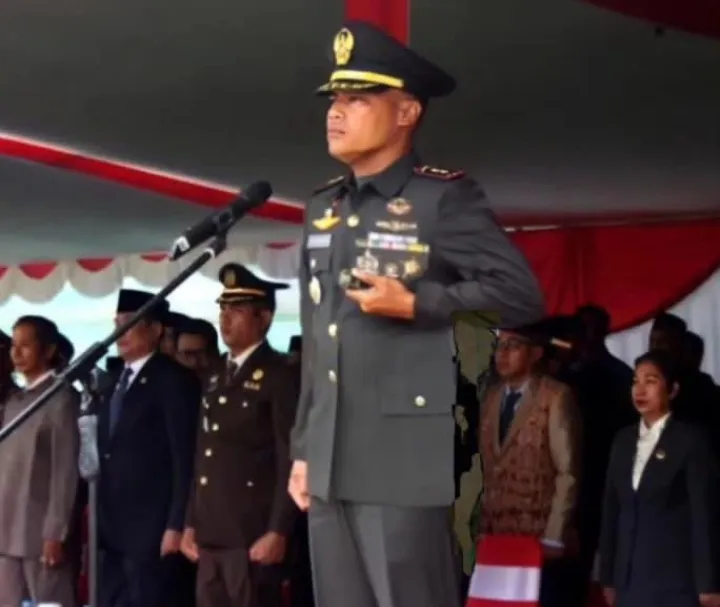 Komandan Kodim 1206/Psb Jadi Irup Pada Pelaksanaan Upacara Hari Kesaktian Pancasila