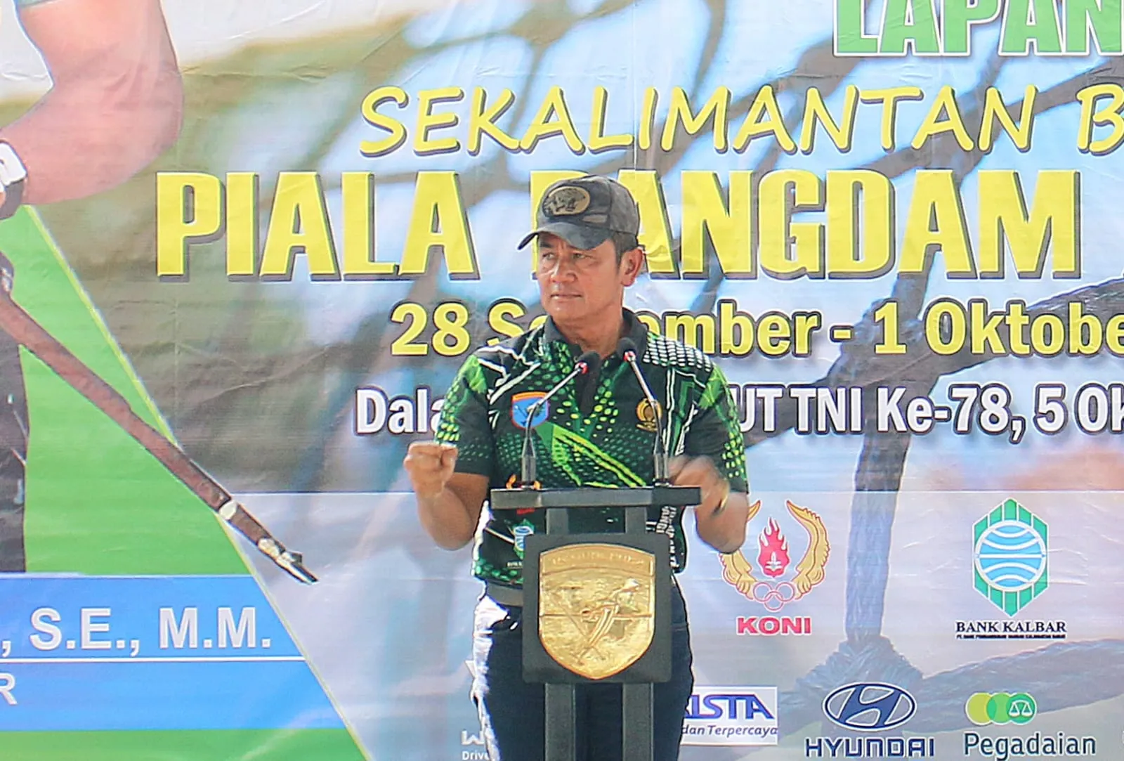Pangdam Tanjungpura Tutup Kejuaraan Tenis Lapangan Se-Kalimantan Barat