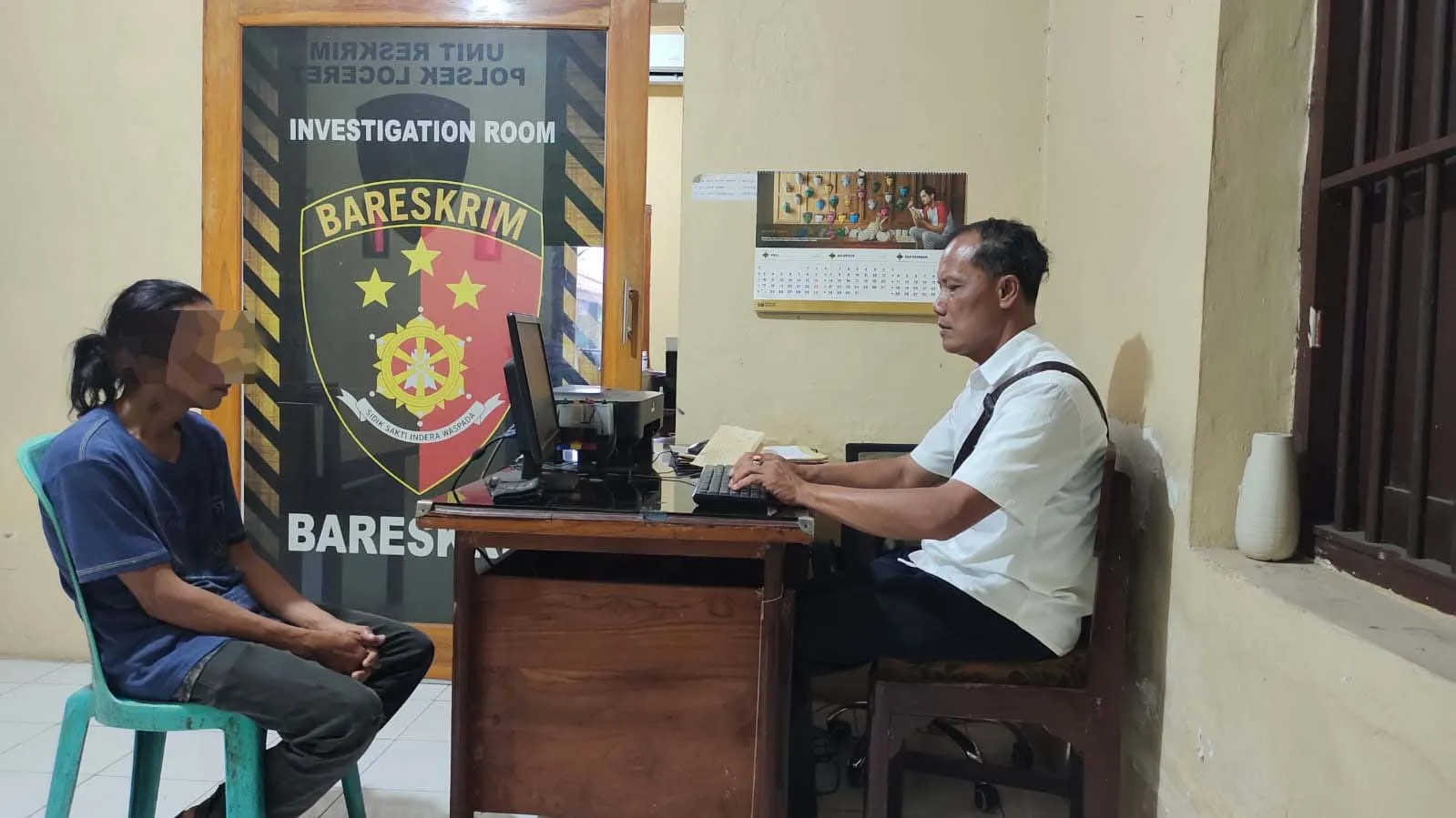 Kepergok Petugas, Pria Pencuri Jagung Asal Kelurahan Kramat ini Terpaksa Mengakui Perbuatannya