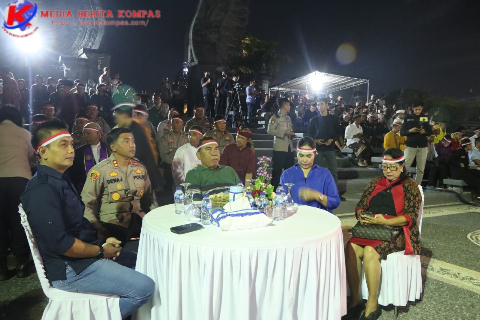 Kapolres Jembrana Gelar Deklarasi Damai dan Doa Bersama Dalam Rangka Pemilu Tahun 2024: Kapolsek Melaya Hadir