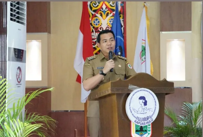 Bupati Kapuas Hulu Buka Rapat Kerja Cabang I Dewan Pengurus Cabang IWAPI Kabupaten Kapuas Hulu Tahun 2023