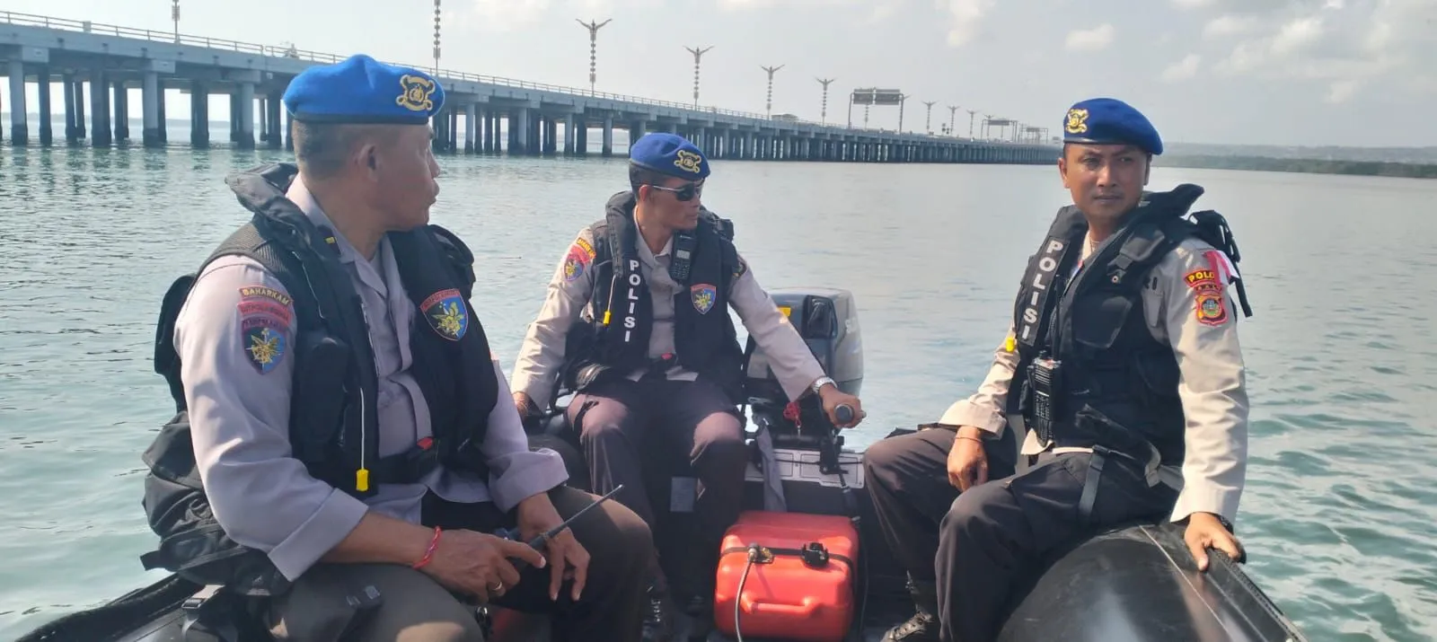 Jamin Keamanan Delegasi AALCO, Polda Bali Gelar Patroli Laut