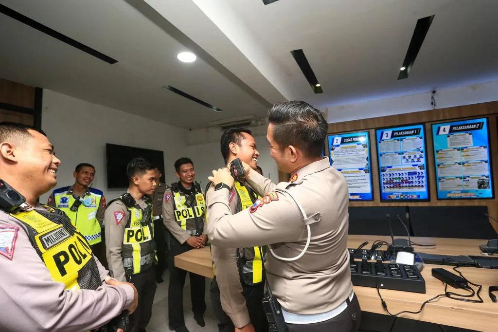 Satlantas Polrestabes Surabaya Segera Melaunching Inovasi Terbarunya Bodycam