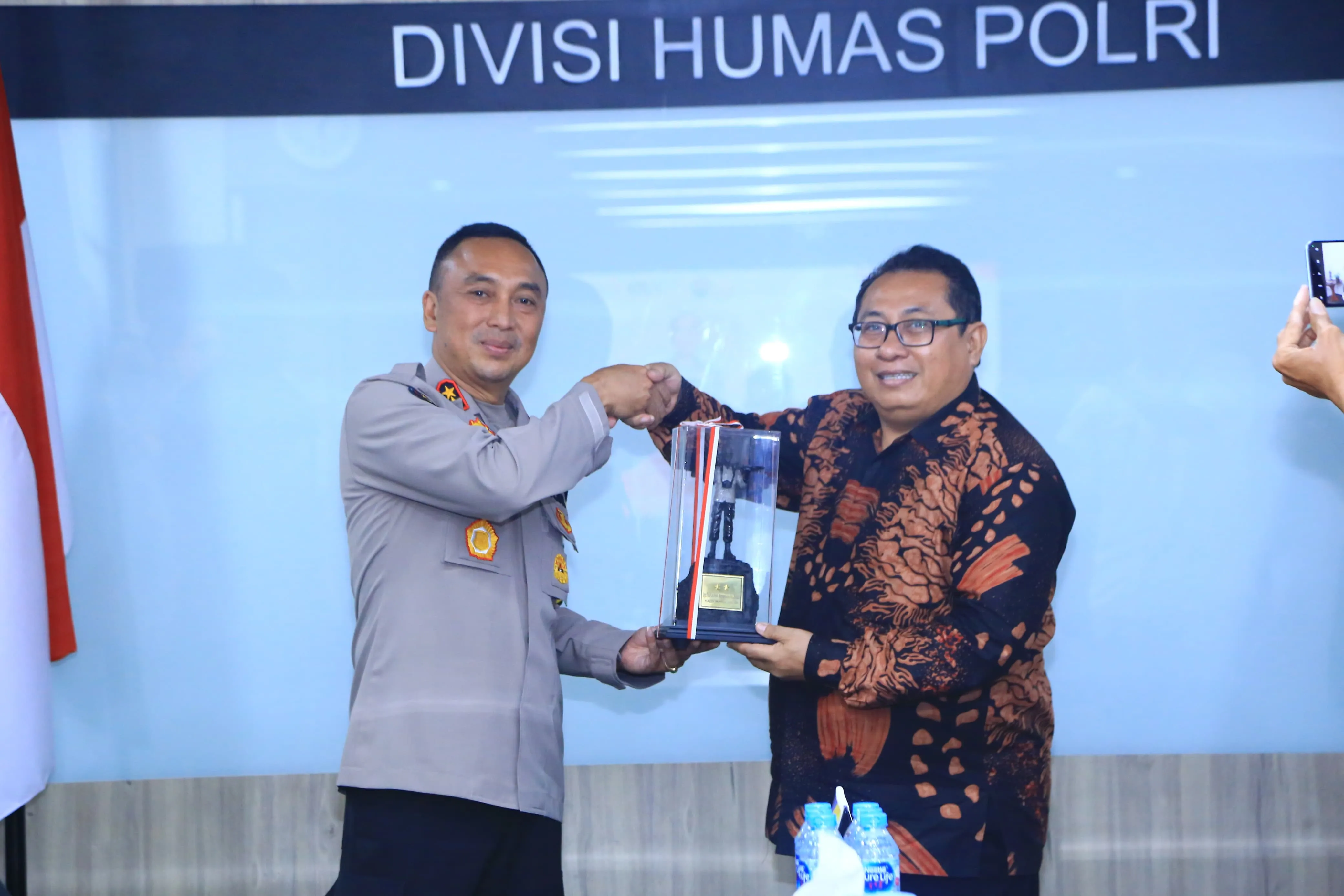 Humas Polri dan SMSI Perkuat Kolaborasi Wujudkan Pemilu Damai