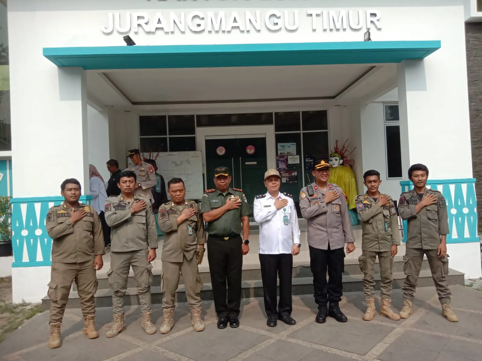 Ada Apel Tiga Pilar Kamtibmas di Kelurahan Jurang Mangu Timur Jelang Pemilu 2024, Dipimpin Kapolsek Pondok Aren