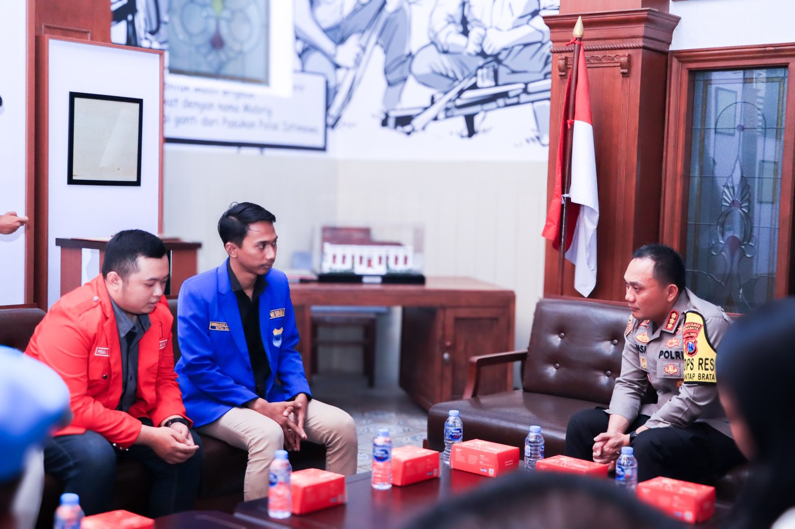 Kapolrestabes Surabaya Terima Audiensi Kelompok Cipayung Plus