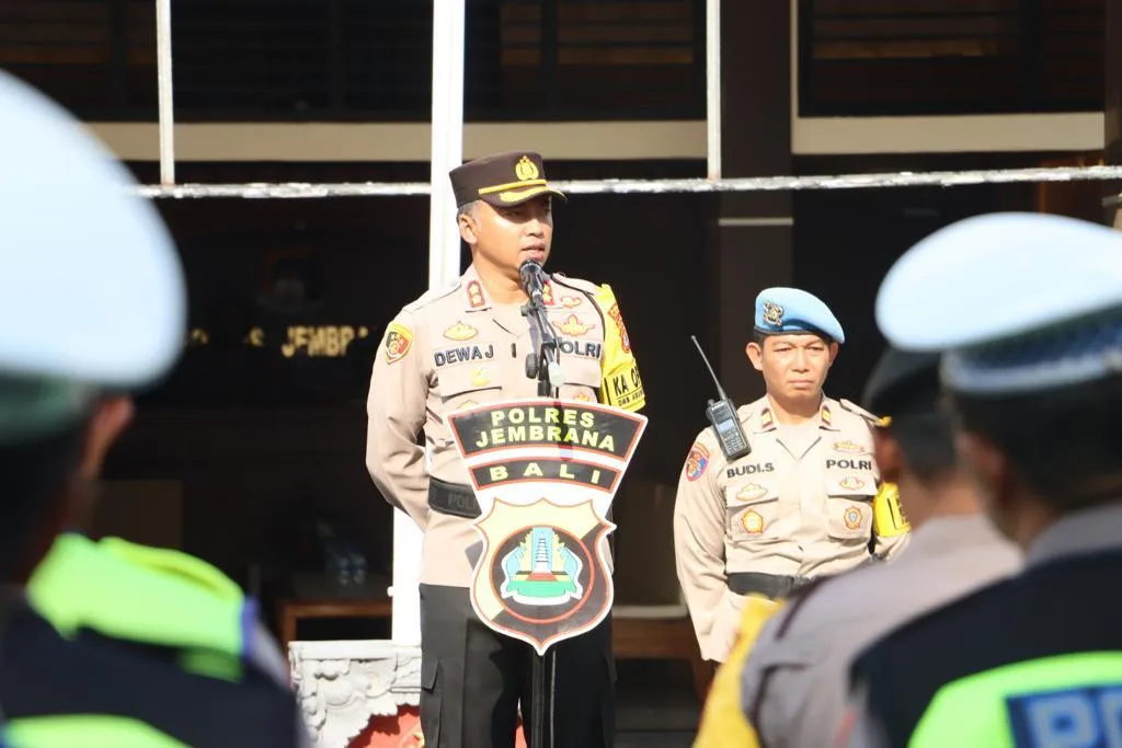 Kegiatan Apel Jam Pimpinan Polres Jembrana: Begini Arahan Kapolres
