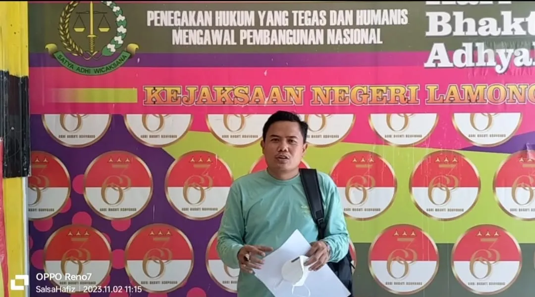 Aliansi Madura Indonesia Resmi Melaporkan Dugaan Tipikor Disparbud Lamongan