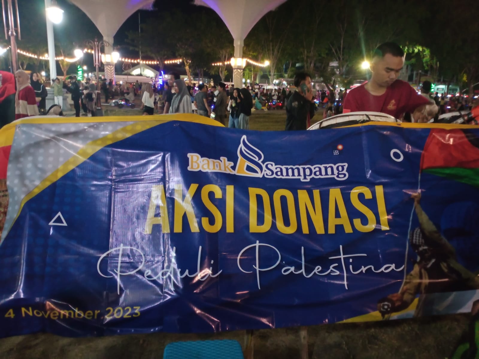 Bank Sampang Bersama Kemitraan Adakan Aksi Donasi Peduli Palestina