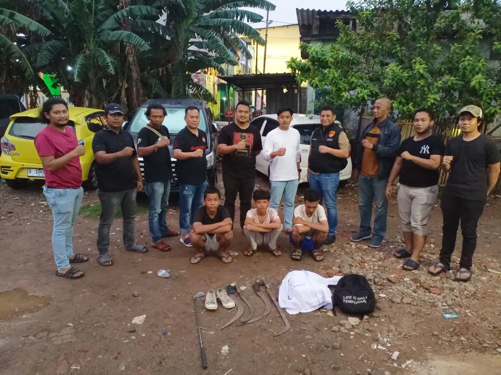Respon Cepat Polres Jakbar Amankan Pelajar Pengacung Celurit Viral Diamankan Kurang 24 Jam