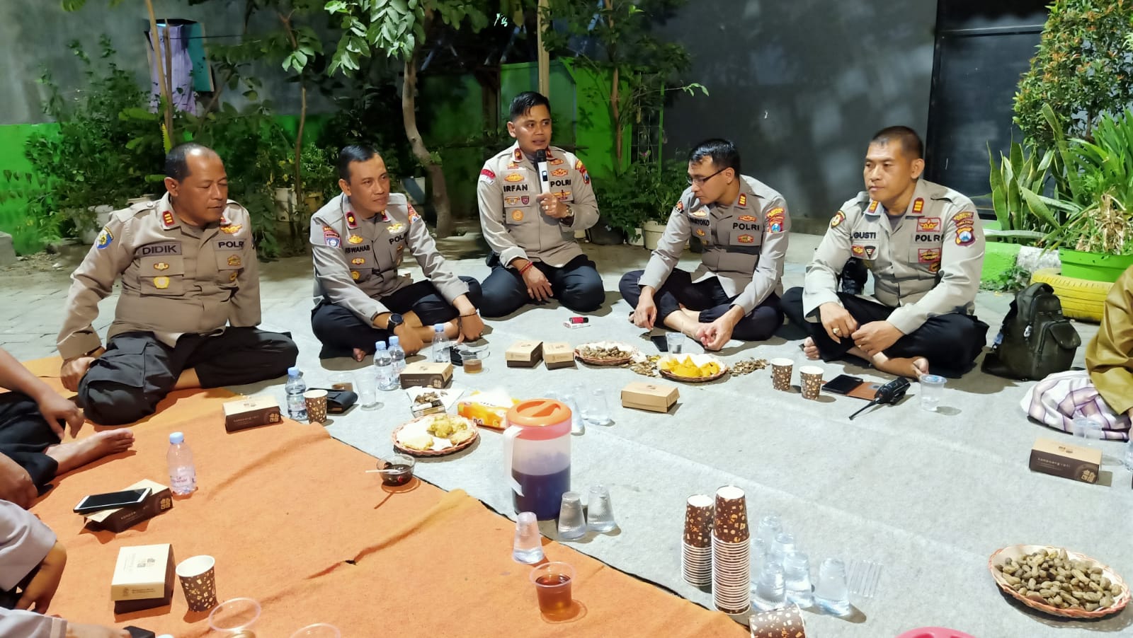 Dalam Rangka Cooling Syatem, Polrestabes Cangkrukan Kamtibmas