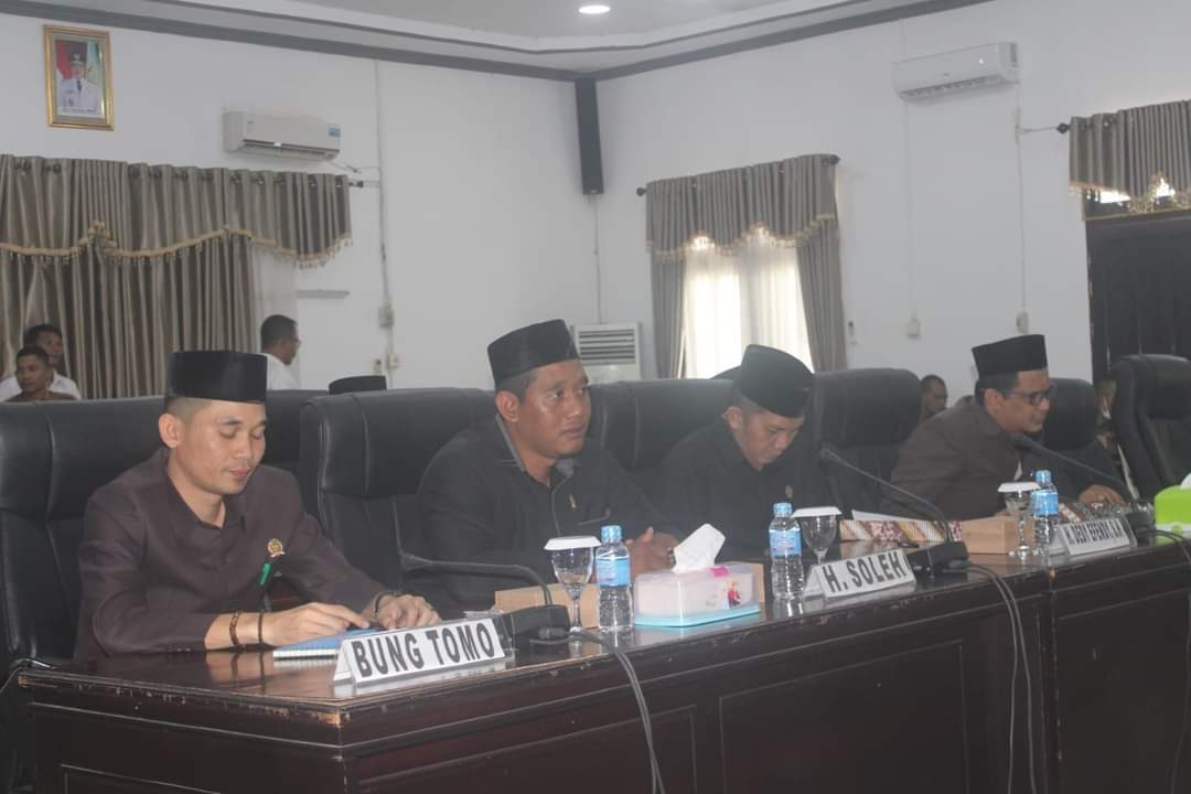 Gelar Rapat Paripurna,DPRD Kayong Utara Agendakan Penyampaian Umum Fraksi