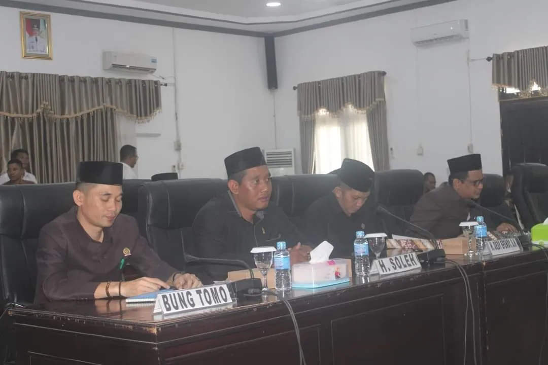 Gelar Rapat Paripurna,DPRD Kayong Utara Agendakan Penyampaian Umum Fraksi