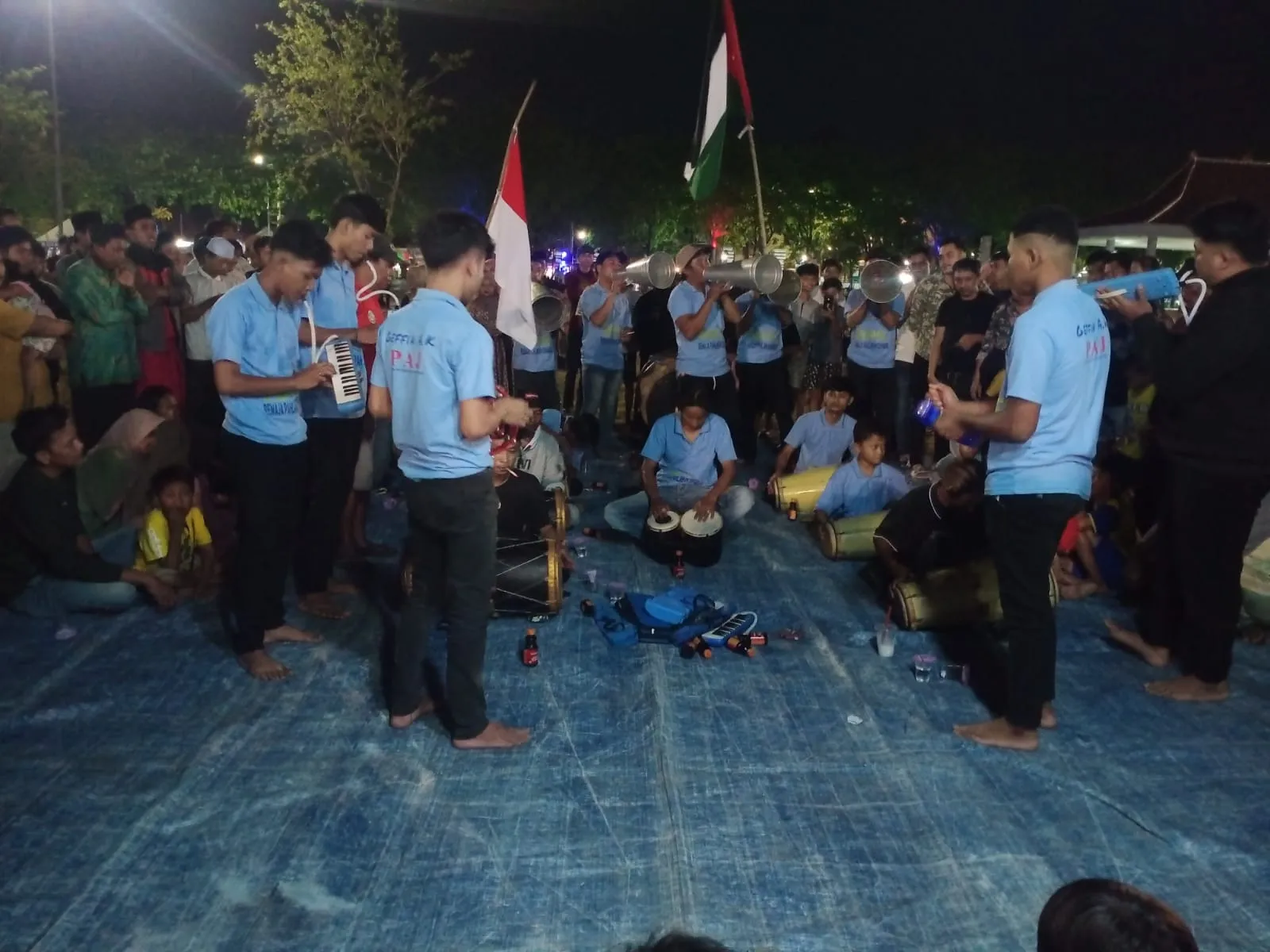 Daol combo RPS dan Putra Kamboja Ikut Serta Dalam Aksi Peduli Palestina