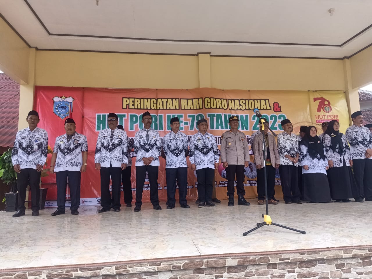 Peringatan HUT PGRI ke-78 dan Hari Guru Nasional