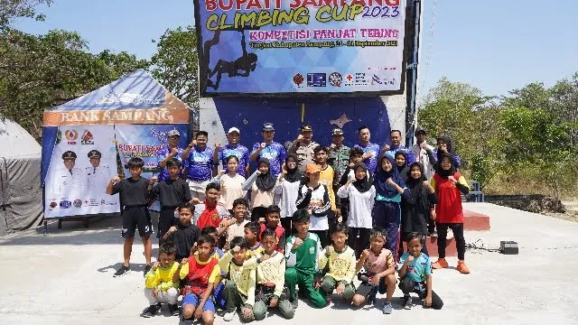 44 Peserta Ikuti Event Wall Climbing Competition Bupati Cup 2023