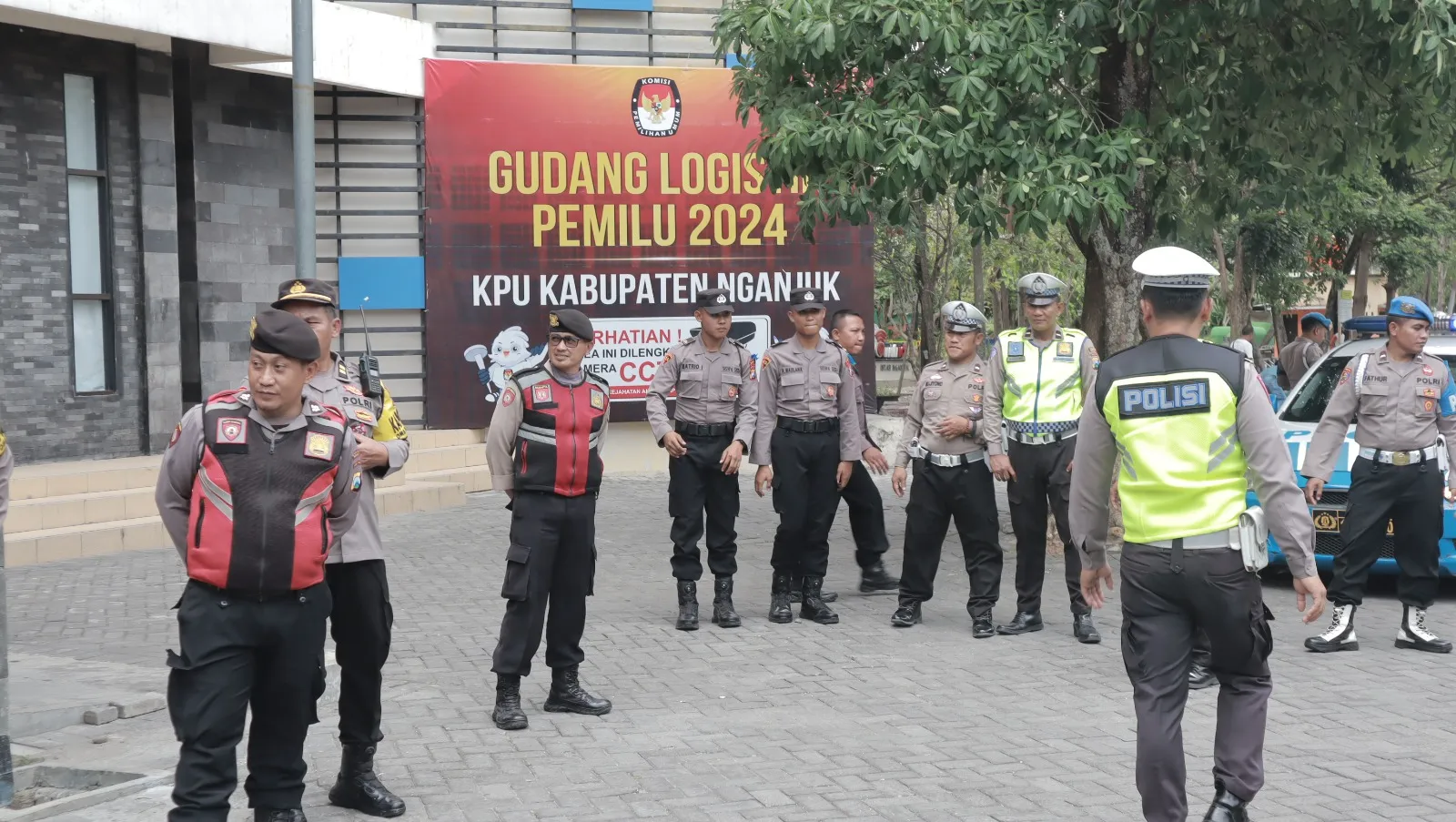 Patroli Skala Besar Gabungan, Hilangkan Ancaman Gangguan Yang Berpotensi Konflik Selama Pemilu 2024