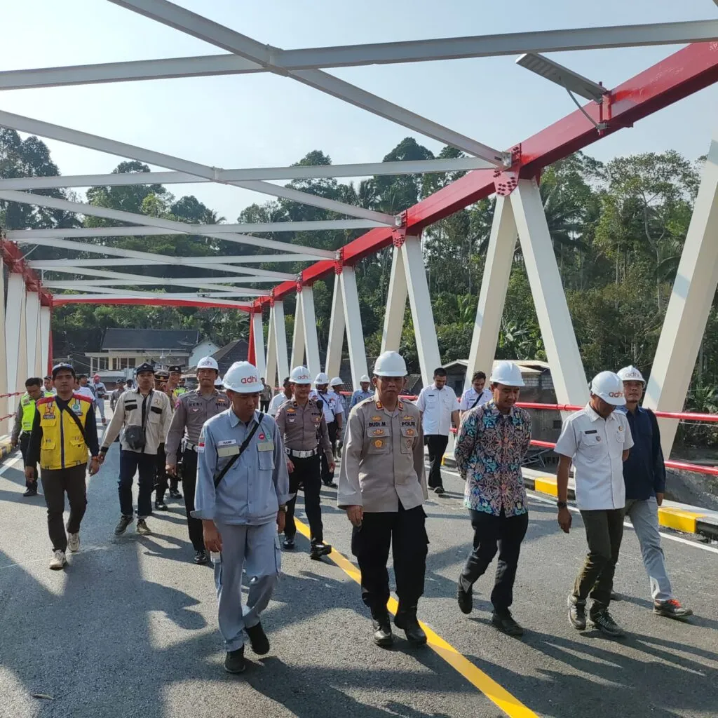 Jembatan Kali Glidik II Penghubung Malang - Lumajang Kembali Berfungsi Normal