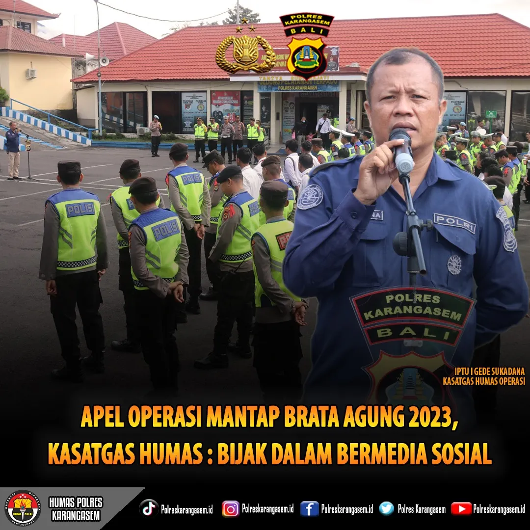 Apel OMB, Kasatgas Humas : Bijak Dalam Bermedia Sosial