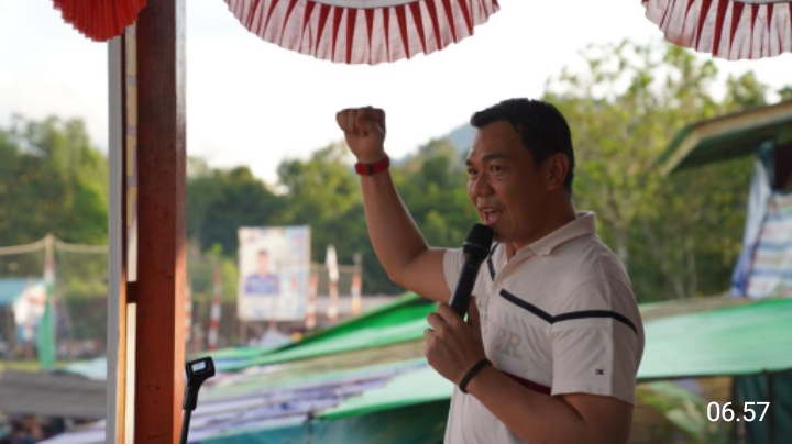 Turnamen Porty Cup di Desa Temuyuk Resmi di Tutup Bupati Kapuas Hulu