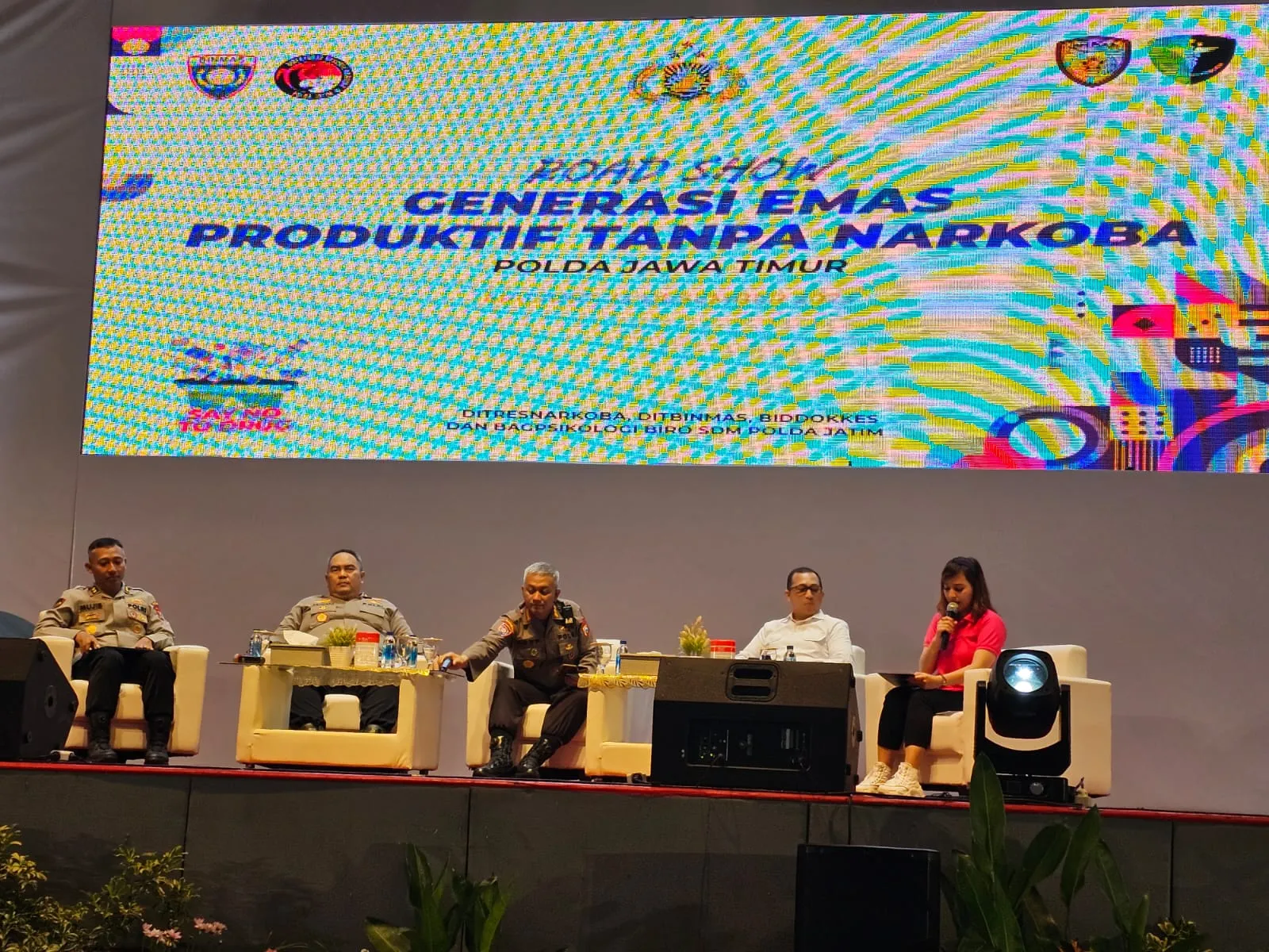 Road Show Generasi Emas Produktif Tanpa Narkoba Guncang Malang Raya, Target Pencegahan Penyalahgunaan di Kalangan Pelajar