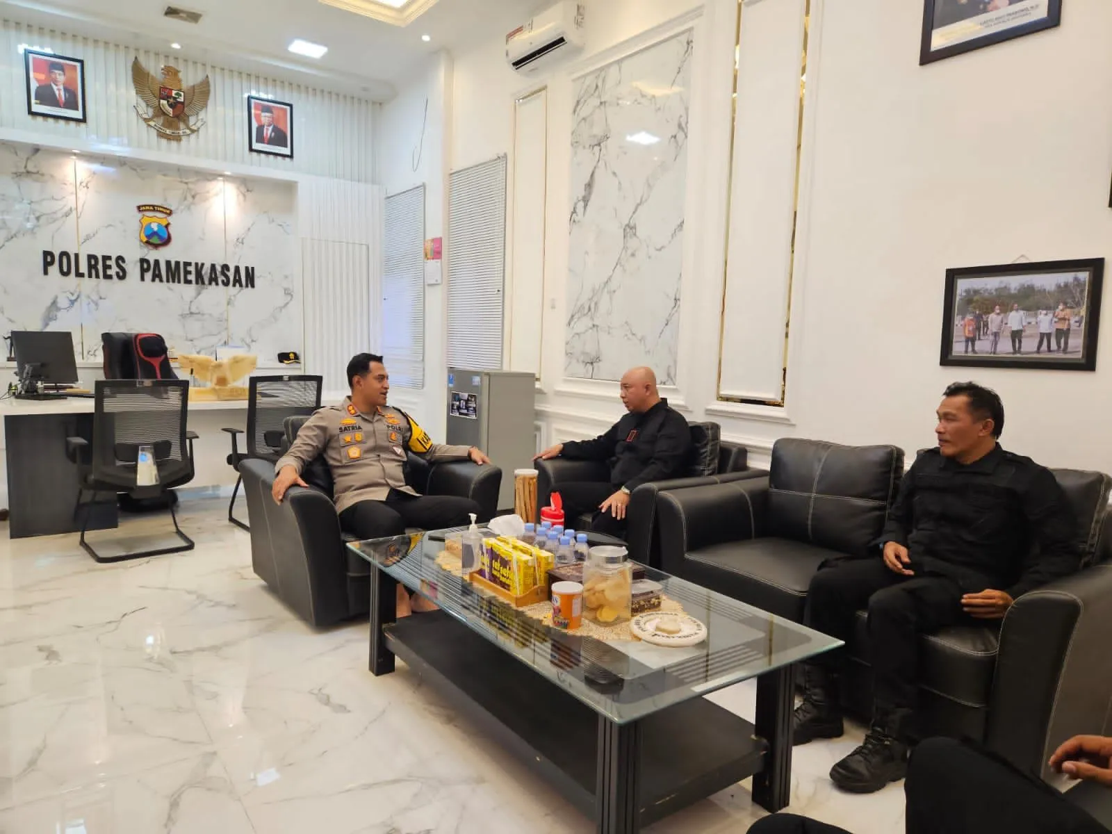Menjelang Nataru, Lapas Narkotika Kelas IIA Pamekasan Jalin Koordinasi Dengan Polres Pamekasan